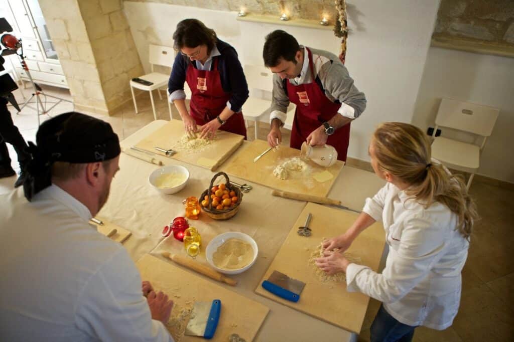 A cooking class in Lecce Italy