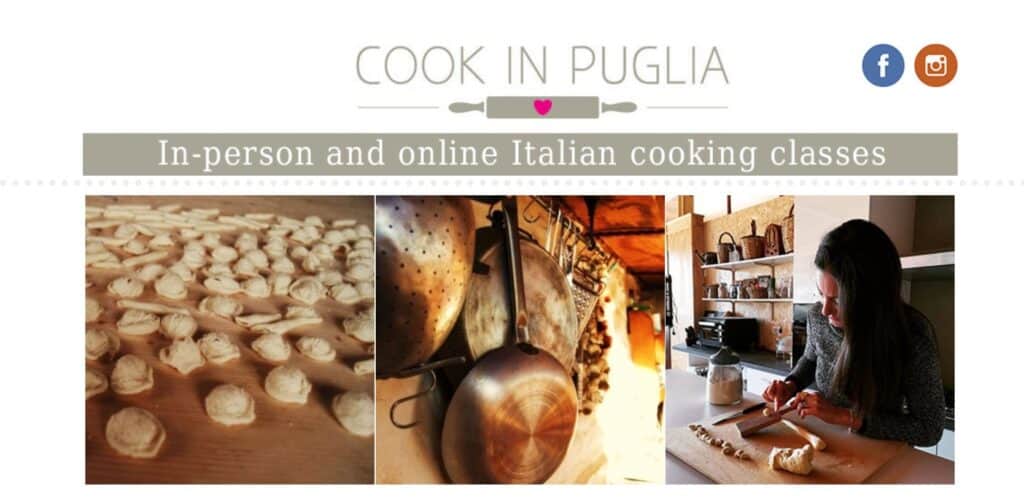 A cooking school in Lecce Italy